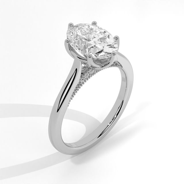 Aria Oval Diamond Ring