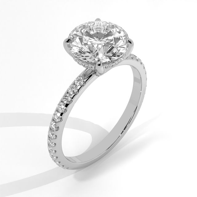 Timeless Round Solitaire Diamond Ring