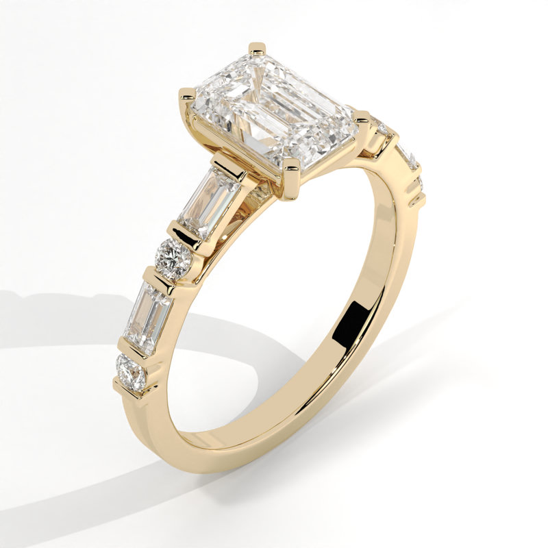 Celestial Star Dome Diamond Ring — view 1 of 1